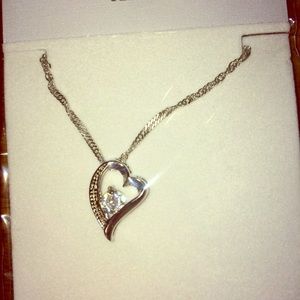 Heart pendant & chain